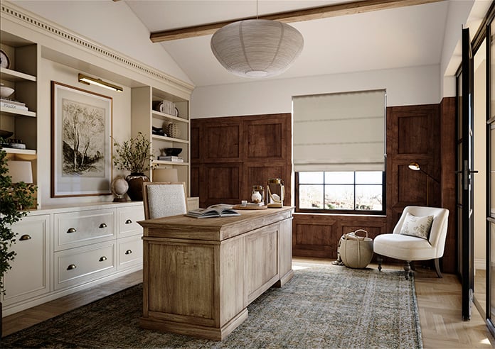 Astoria, Bare Linen - Twist&Fit Roman Blind - Image 7